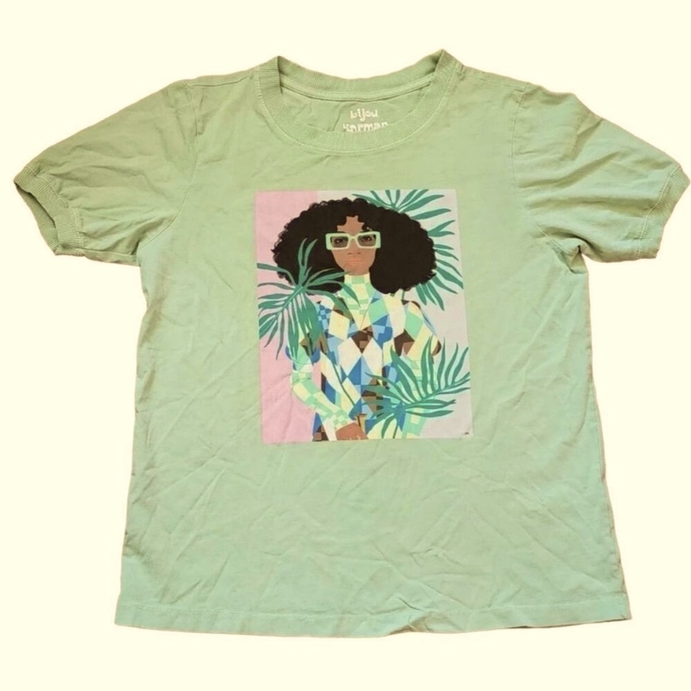 Graphic T-Shirt with Artistic Print